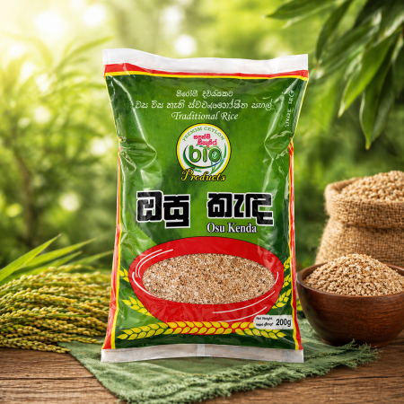 Osu Kenda
A nourishing traditional blend made from Sri Lankan herbs and traditional rice, developed to support natural wellness and balanced nutrition.